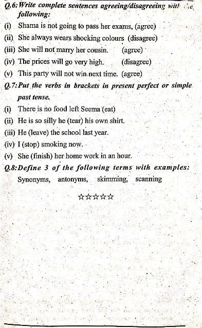 AIOU 1423 Past Papers Solved PDF
