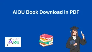 AIOU Book Download PDF