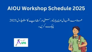 AIOU Workshop Schedule 2025
