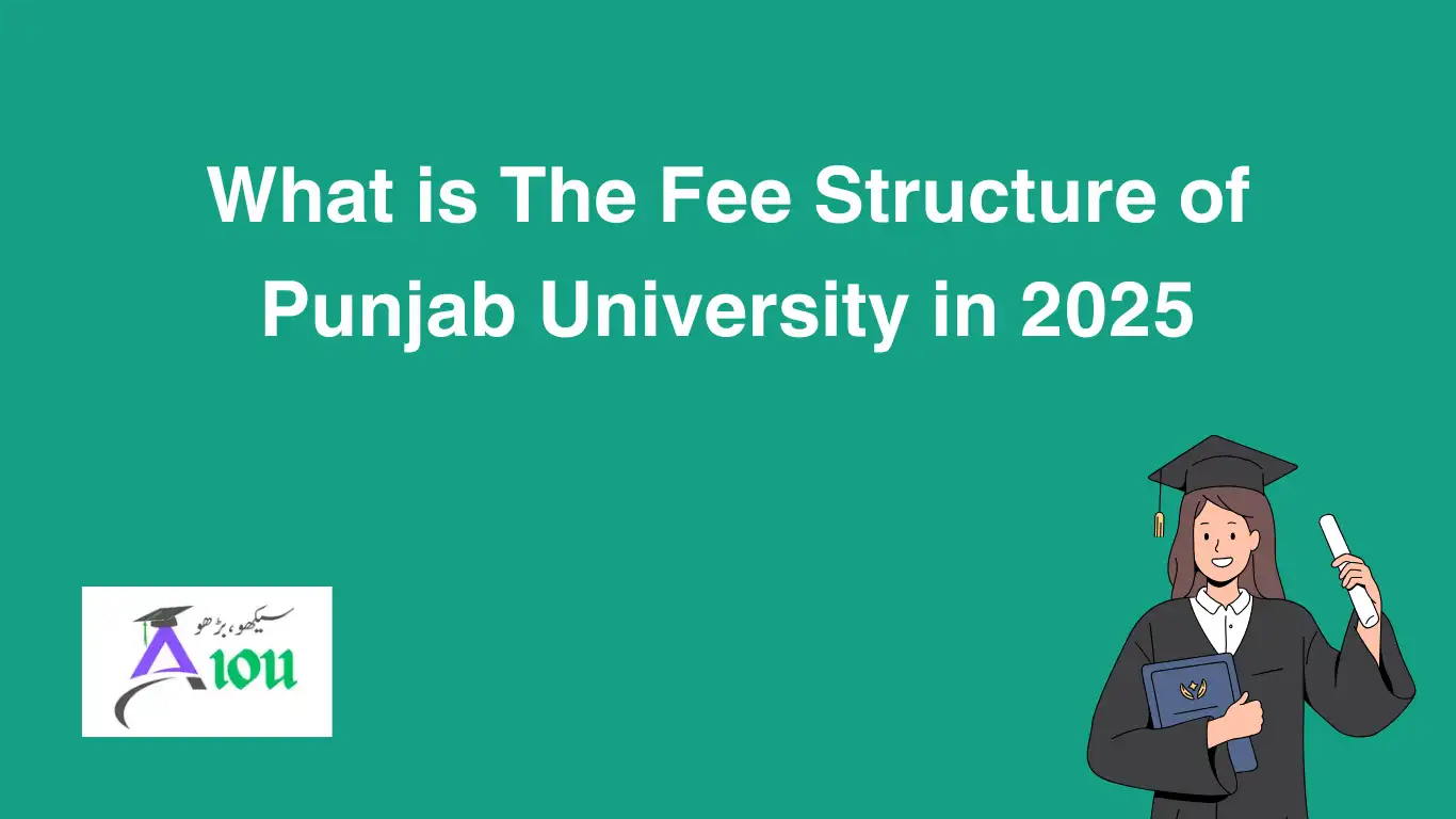 What is The Fee Structure of Punjab University in 2025
