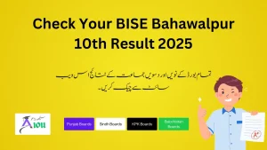BISE Bahawalpur 10th Result 2025
