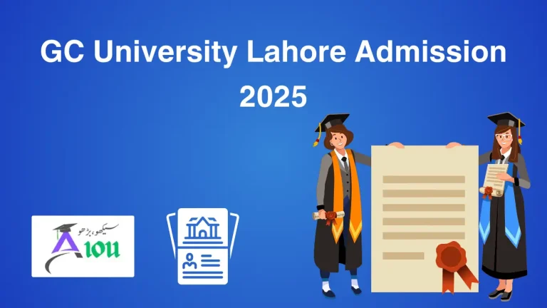 GC University Lahore Admission 2025
