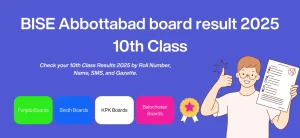BISE Abbottabad board result 2025 10th Class