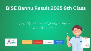 BISE Bannu Result 2025 9th Class