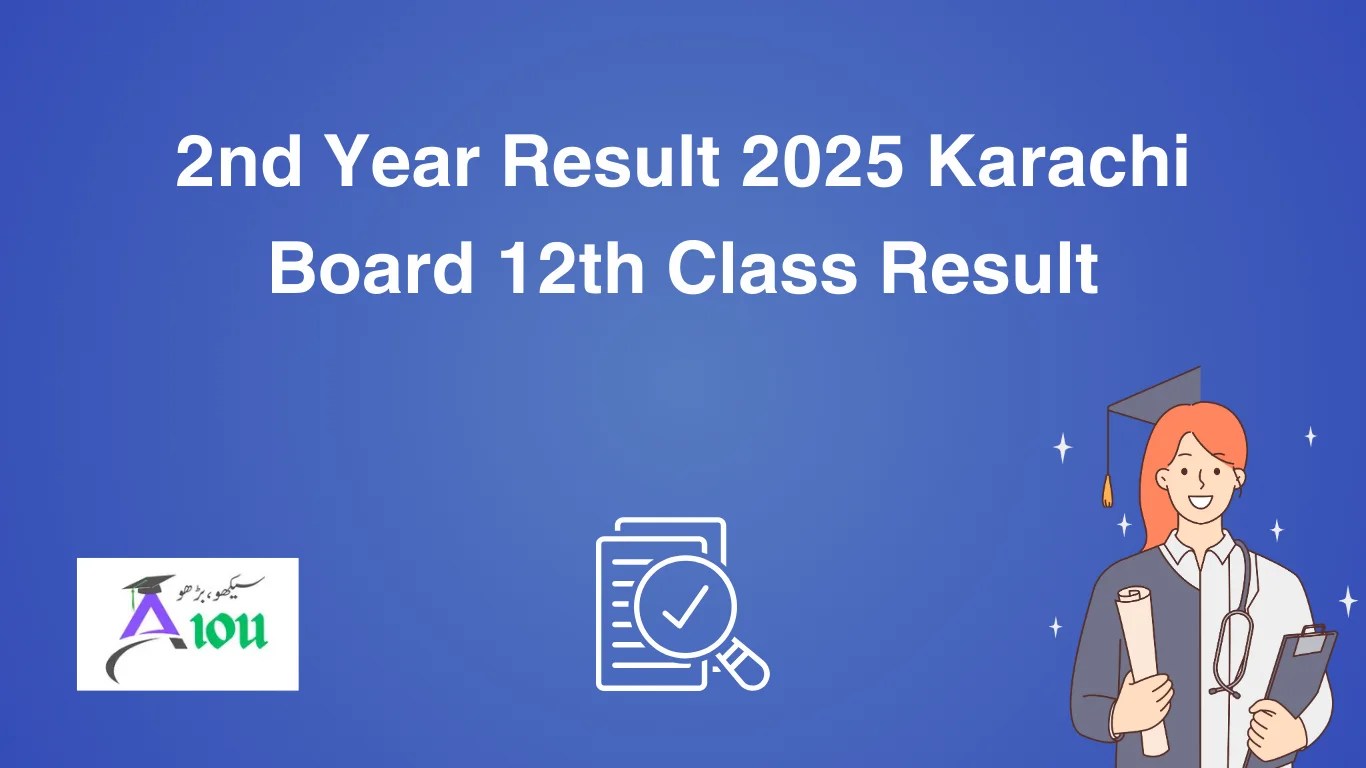 2nd Year Result 2025 Karachi Board 12th Class Result