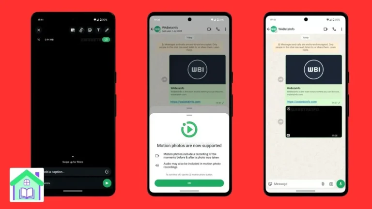 Whatsapp motion pitcure new feature