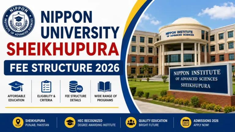 Qarshi University Fee Structure 2026